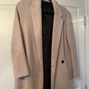 Tan coloured elegant Zara coat